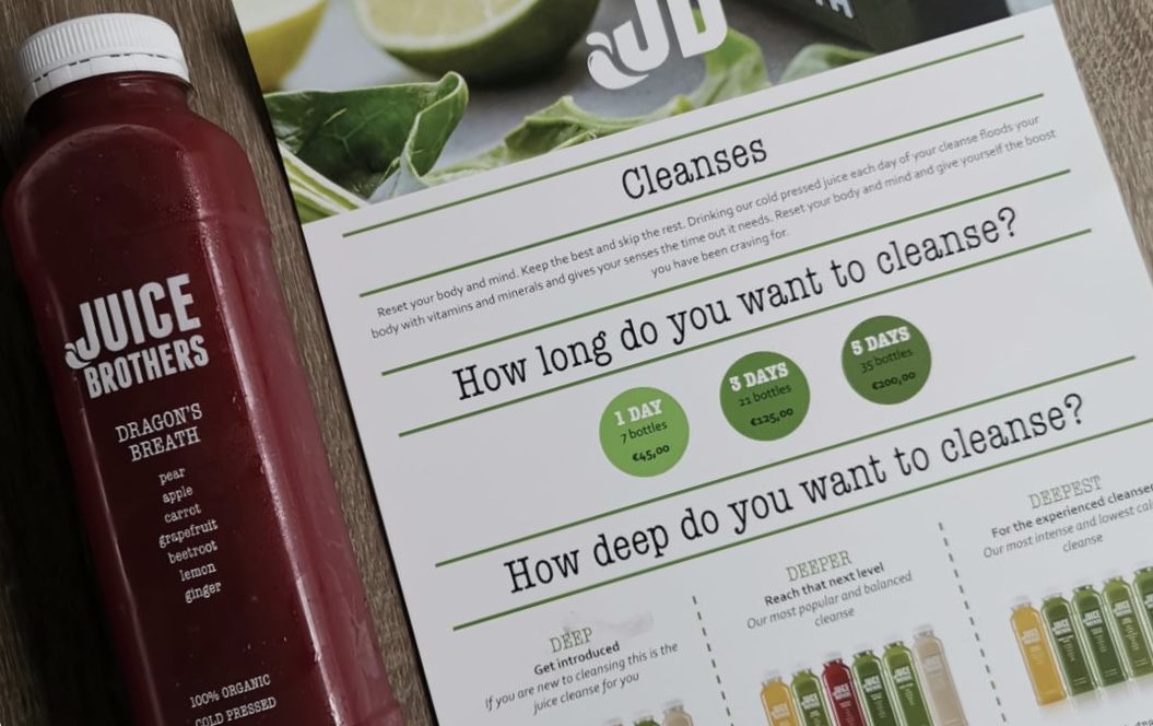 Zoé test de Juice Brothers juice cleanse Marie Claire